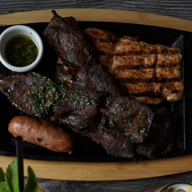 Anticucho Appetizer.