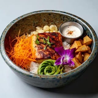 Salmon Anticuchero Bowl